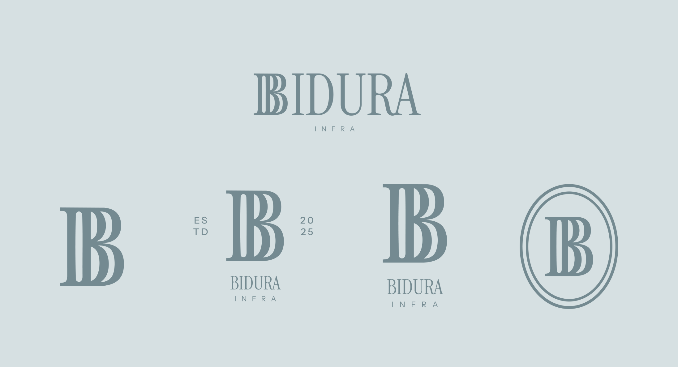 Bidura logo system.