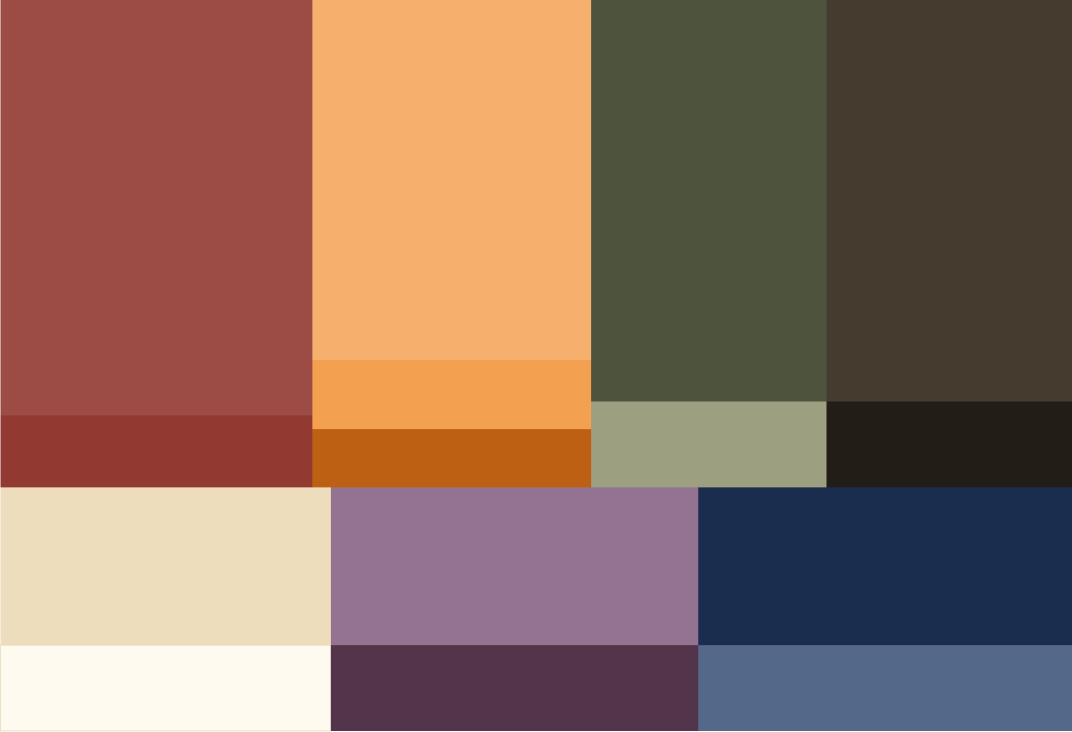 Cadecorsa colour palette.