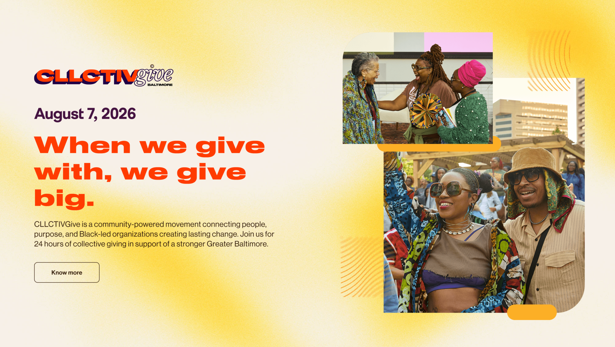 CLLCTIVLY campaign screens.